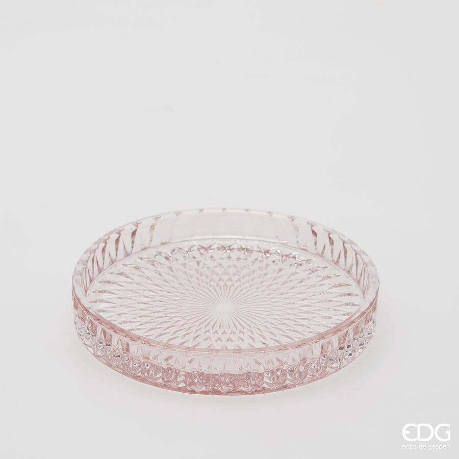 Декоративная тарелка EDG Enzo De Gasperi MICRO QUADRETTI ROTONDO Арт.8101419A500