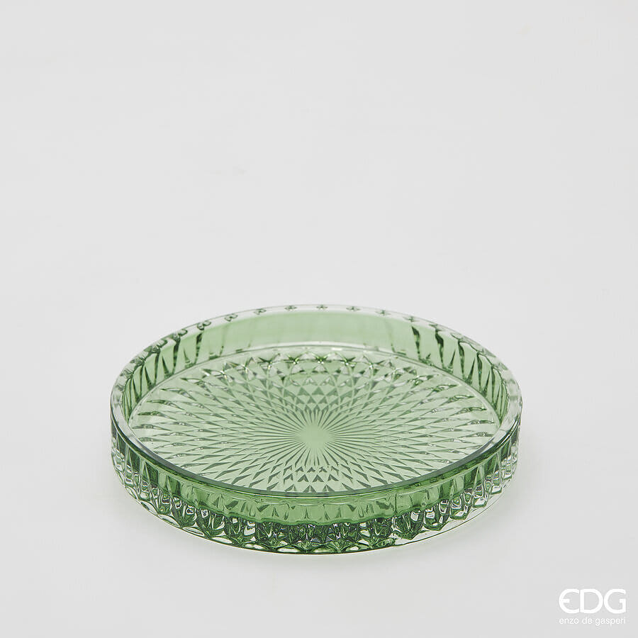 Декоративная тарелка EDG Enzo De Gasperi MICRO QUADRETTI ROTONDO Арт.8101419A700