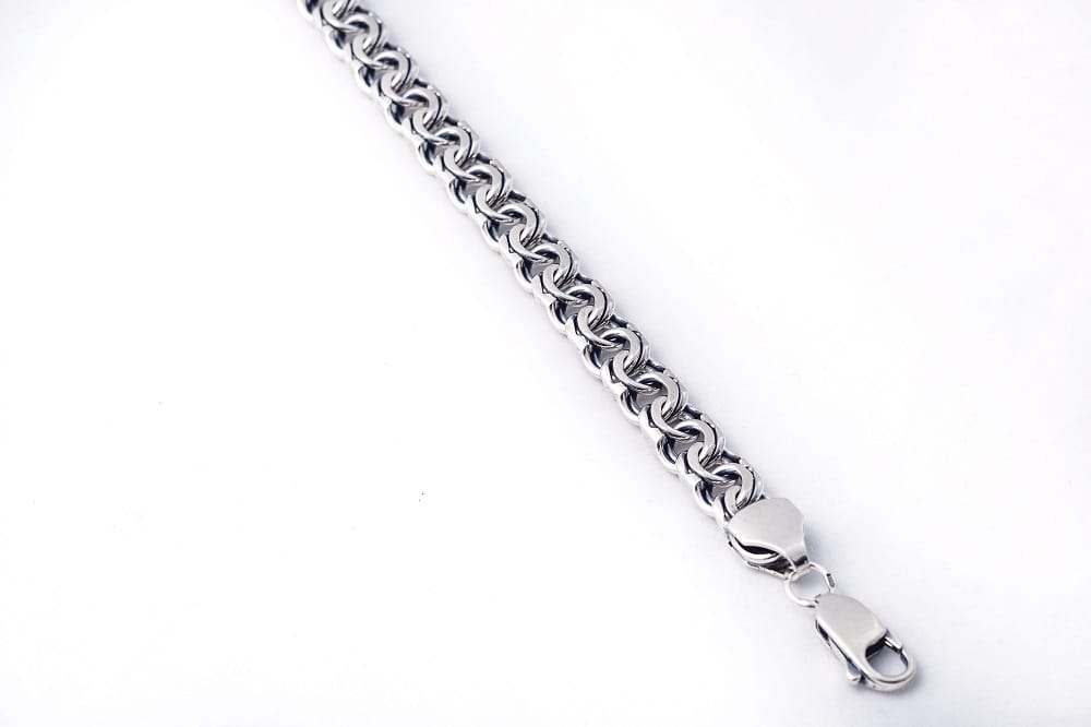 Цепь из серебра арт.310-08-50 Бисмарк
