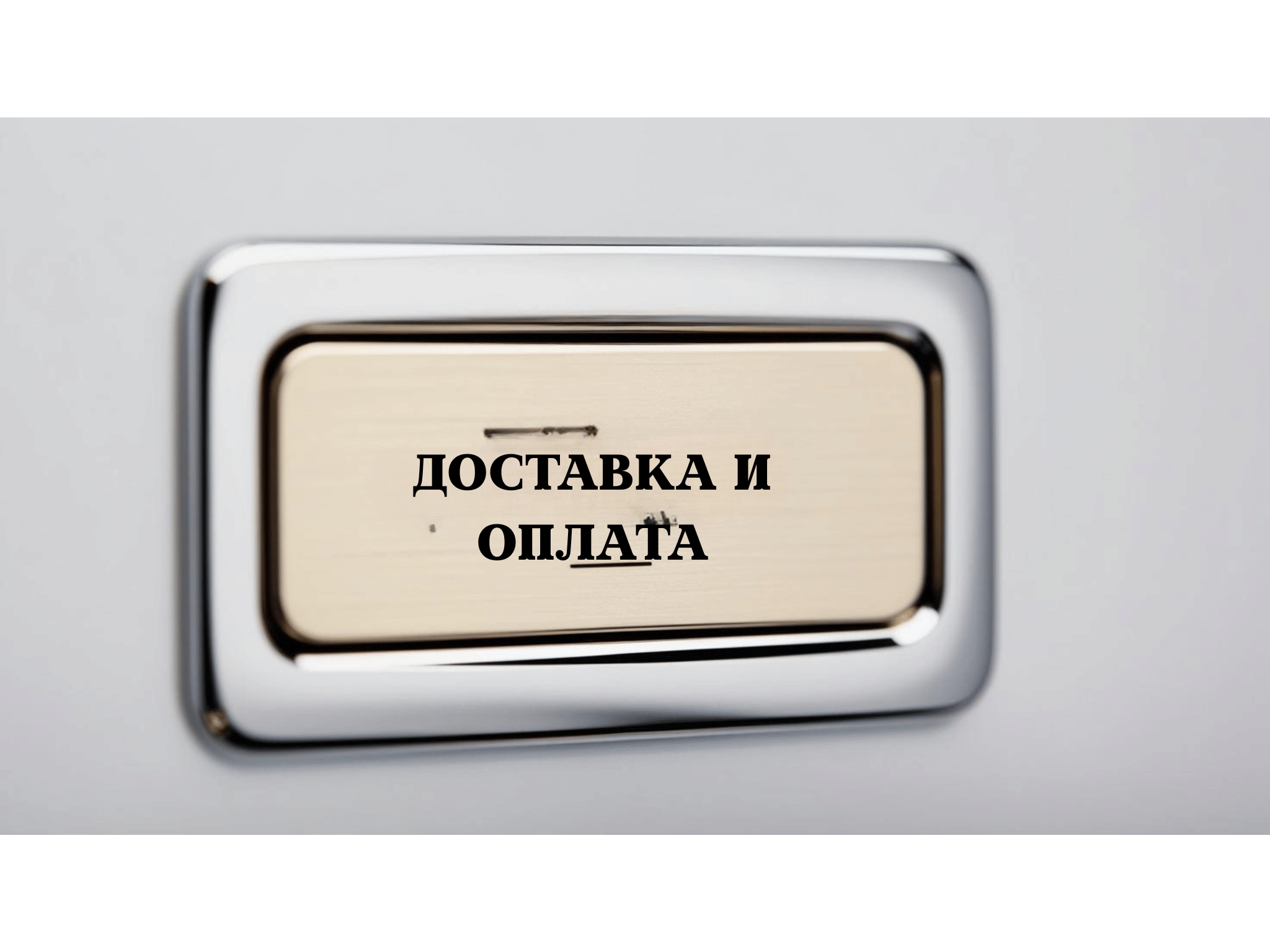 Доставкая и оплата