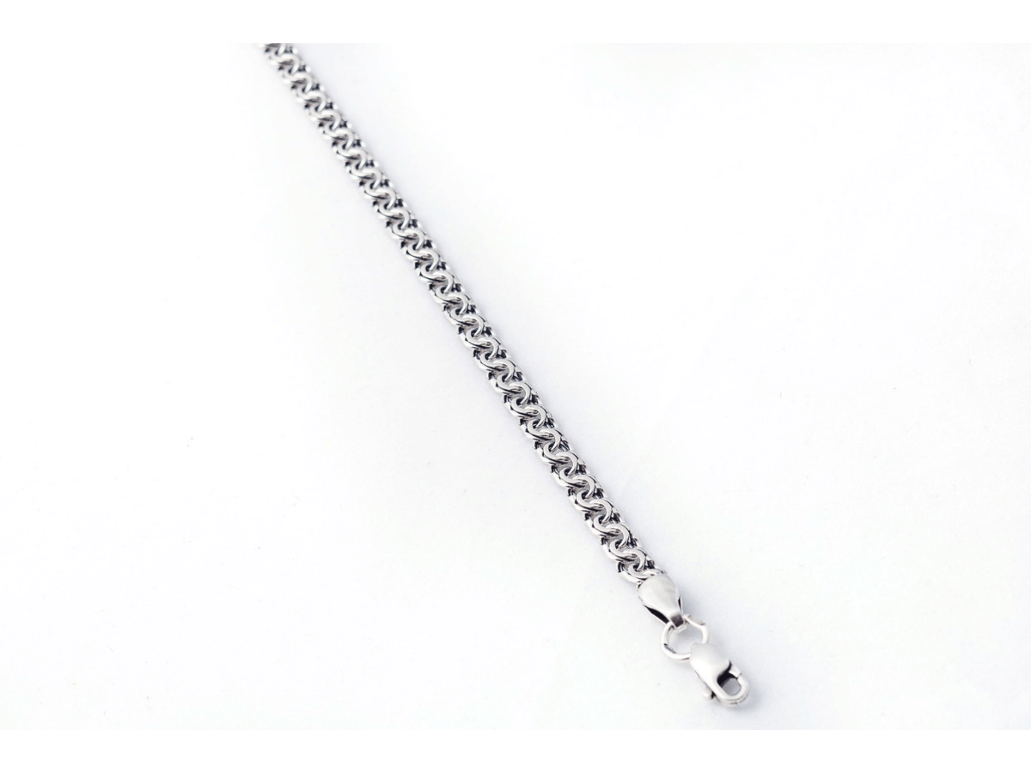 Серебряный браслет 23 см