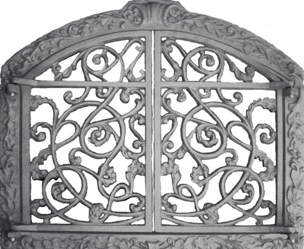 Решетка каминная ОАО "Гомельский литейный завод "Центролит" *Н15