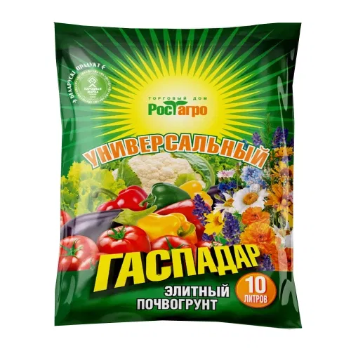 Почвогрунт " Гаспадар" ПРЕМИУМ Унивесальный 40 л ТД " Рост Агро"