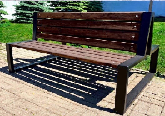 Скамья садовая ОАО ММЗ СС 07