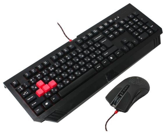 Клавиатура + мышь A4Tech Bloody B1500 Black USB A4Tech