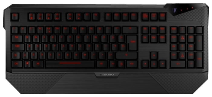 Клавиатура TESORO Durandal Ultimate (Cherry MX Black) Black USB TESORO