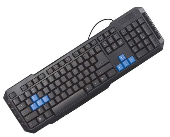 Клавиатура Crown CMK-314 Black USB Crown