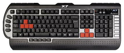 Клавиатура A4Tech X7-G800 Black-Silver PS/2 A4Tech