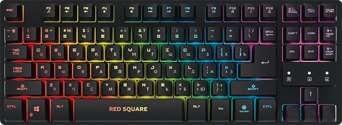 Клавиатура Red Square Tesla TKL RGB Red Square