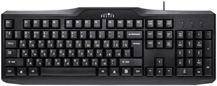 Клавиатура Oklick 170 M Black USB Oklick