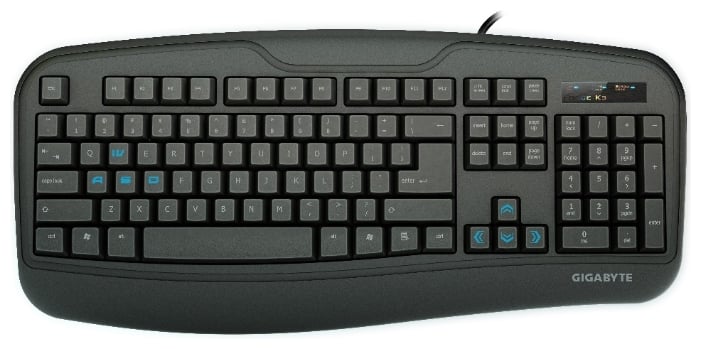 Клавиатура Gigabyte Force;K3 Black USB Gigabyte