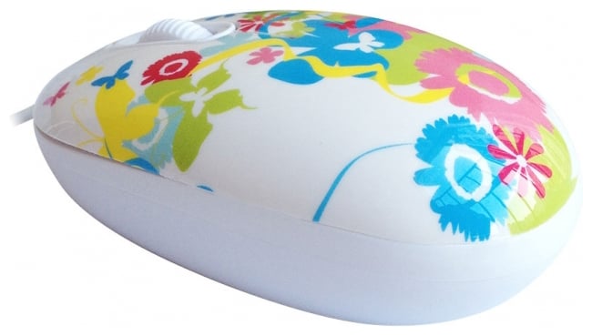 Мышь CBR Fantasy White USB CBR