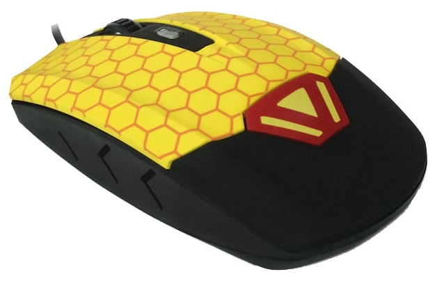 Мышь CBR CM 833 Beeman Black-Yellow USB CBR