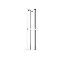 Спица Pillar P14 серебристые (нержавеющие)