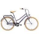 Городской Велосипед Stark Comfort Lady 3speed сиреневый матовый металлик/серый/бежевый 2024