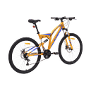 Горный Велосипед Stark Jumper FS 27.1 D оранжевый/голубой, синий 2024
