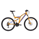 Горный Велосипед Stark Jumper FS 27.1 D оранжевый/голубой, синий 2024