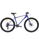 Горный Велосипед Stark Tank 27.2 D+ насыщенный синий металлик/молочный, серо-голубой 2024