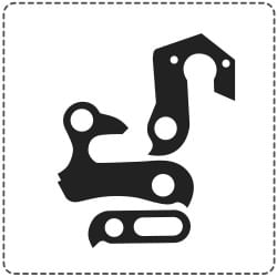 Держатели заднего переключателя