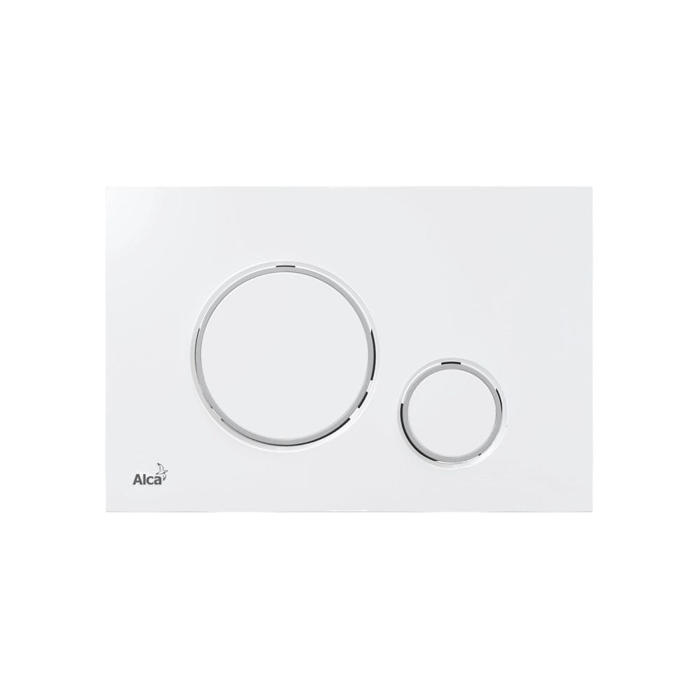 Кнопка управления (белая) глянец ALCAPLAST M670