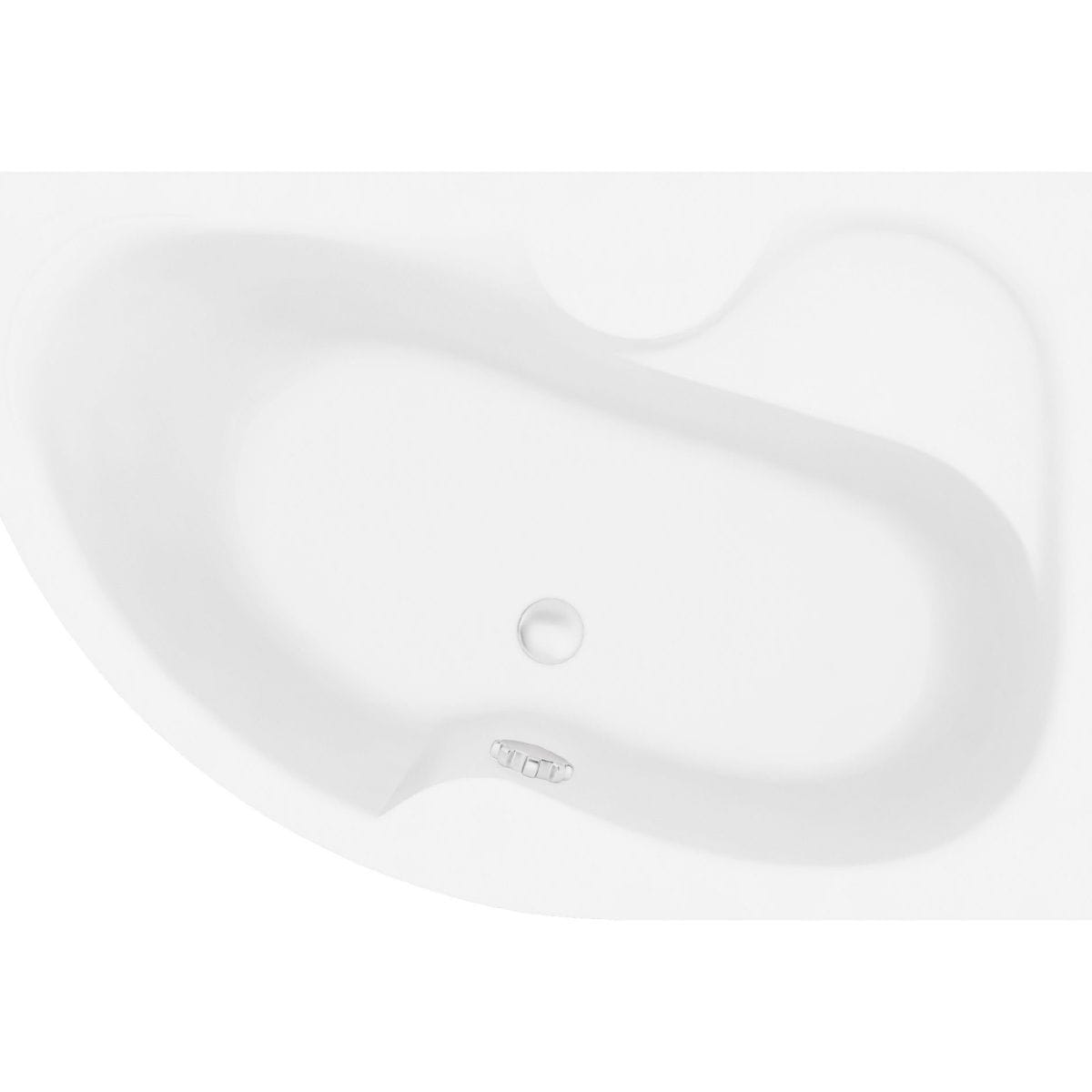 Ванна акриловая Arizona правая, с ножками Super BONITO HOME