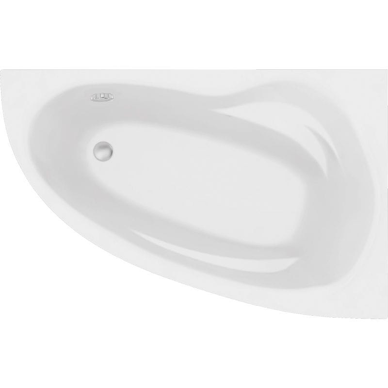 Ванна акриловая Emilia правая с ножками BONITO HOME