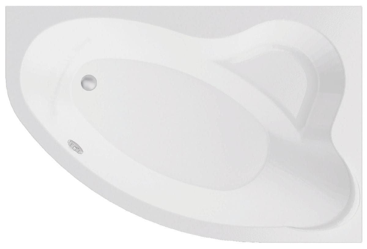 Ванна акриловая ROSA правая, с ножками Standard BONITO HOME