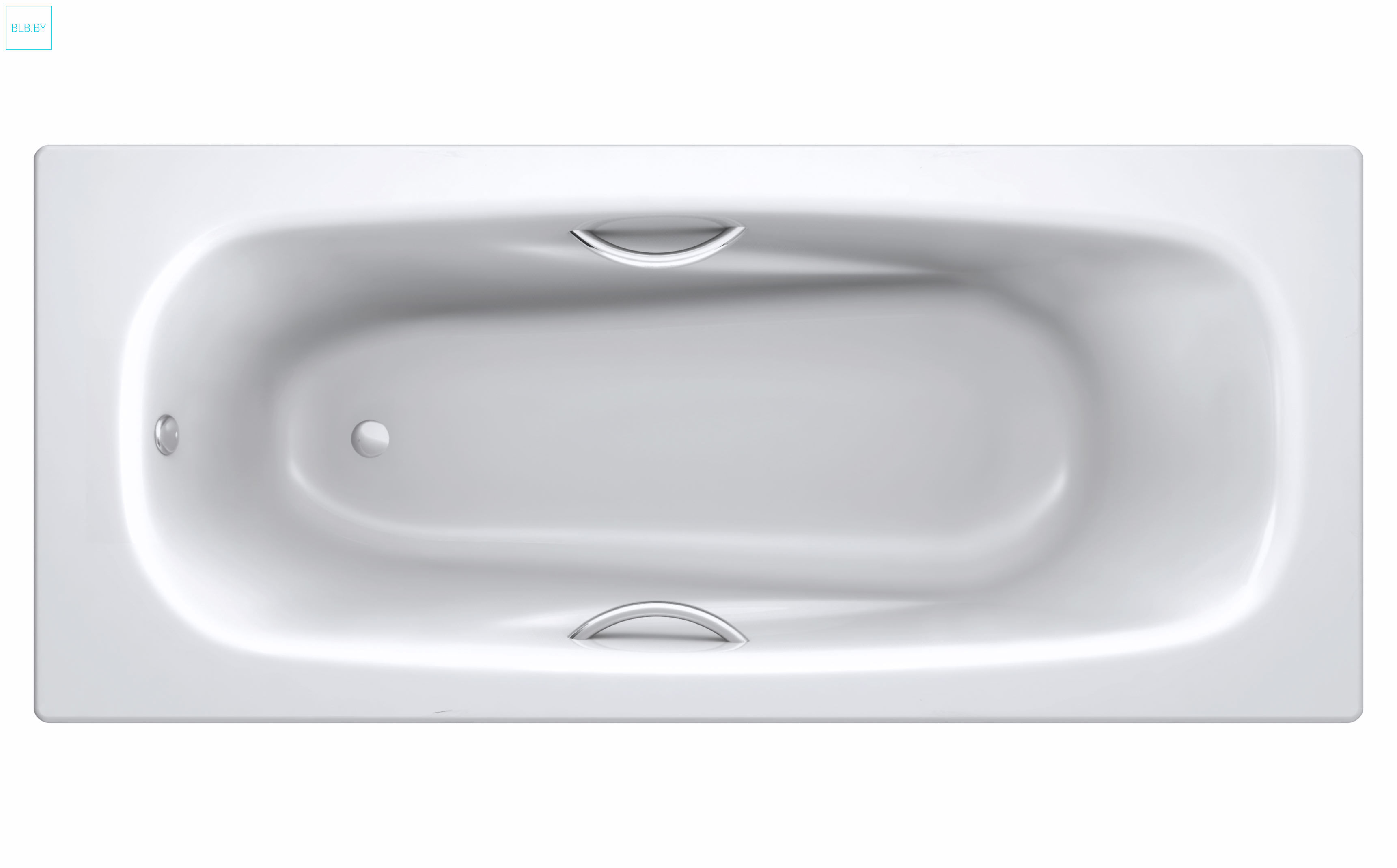 Комплект: Ванна стальная BLB Universal Anatomica HG, с шумоиз-ей, + Ножки (к-т 2 шт) BLB S398044AH000000
