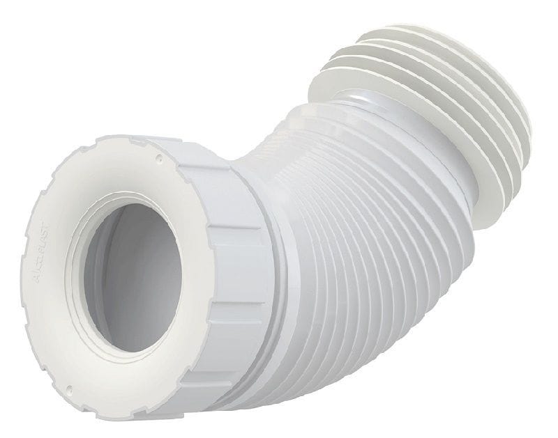 Слив для унитаза (гофра) ALCAPLAST A97SN-BL-01