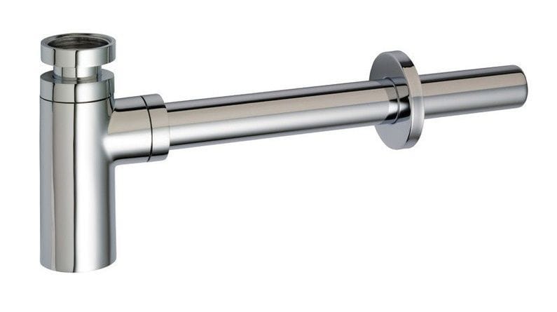 Сифон для умывальника Ø32 DESIGN, цельнометаллический, круглый ALCAPLAST A400