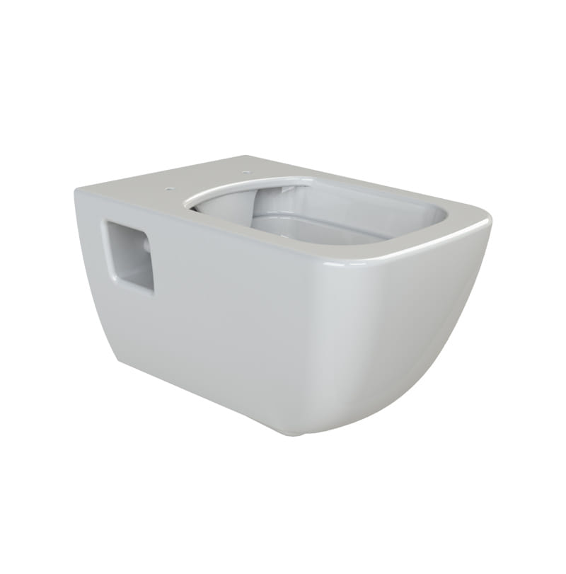 Унитаз подвесной Aqua безободковый белый без сиденья CeraStyle HC00706PN00 ( (17700-w-01))