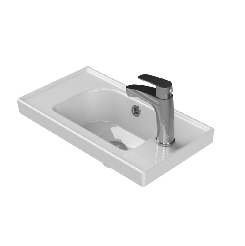 Умывальник Frame подвесной правый 50 белый CeraStyle VB015F32R00 (001700-u-01)