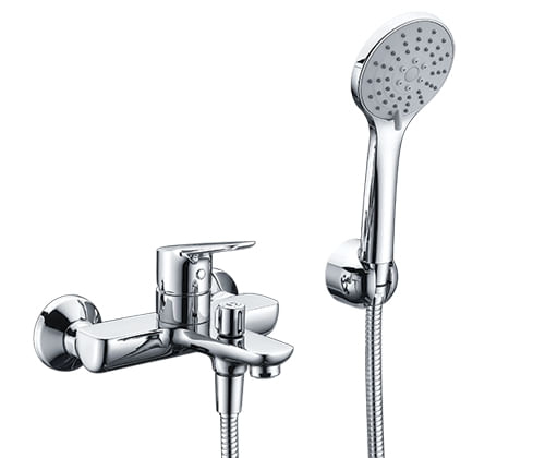 Смеситель для ванны и душа с коротким изливом Lippe WasserKraft 4501