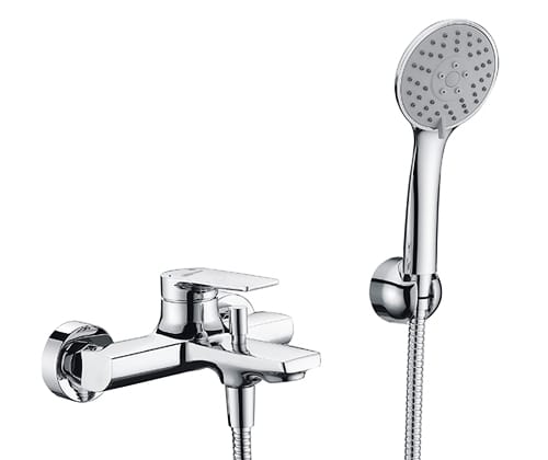 Смеситель для ванны и душа с коротким изливом Lopau WasserKraft 3201