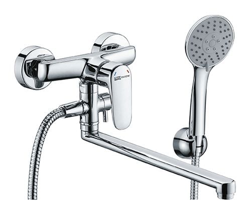 Смеситель для ванны и душа с длинным изливом Vils WasserKraft 5602L