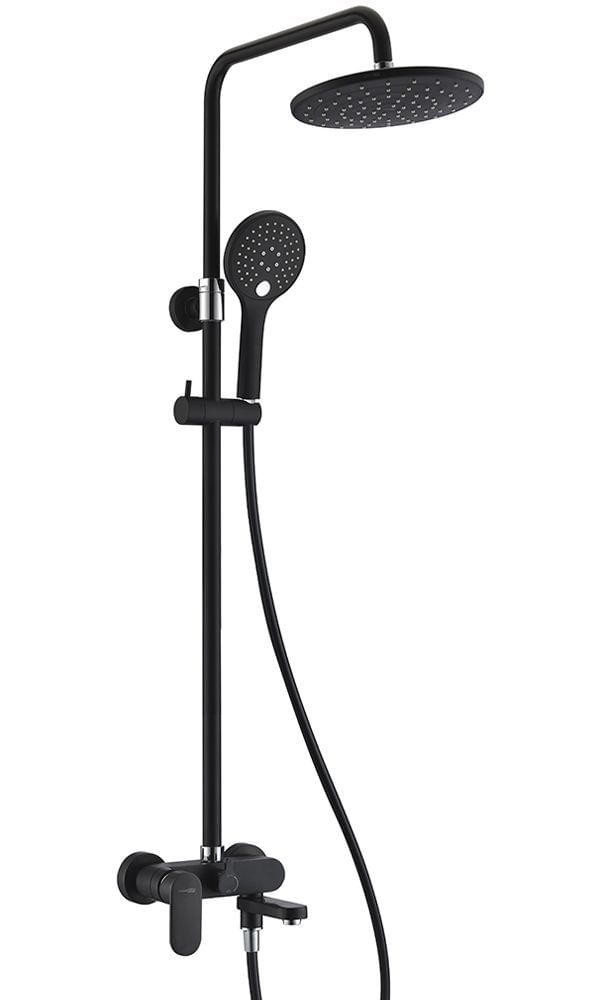 Душевая система черный Soft-touch WasserKraft A17401