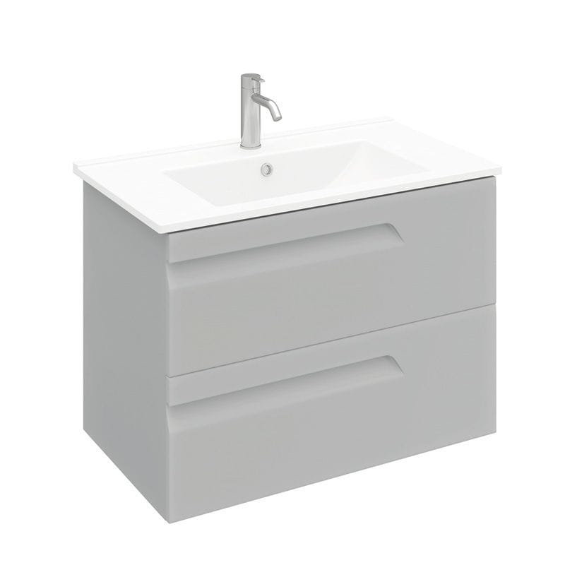 Тумба подвесная Atlas 80 под умыв-к Creavit Su, кашемир Laparet LA-WCAB-80-125