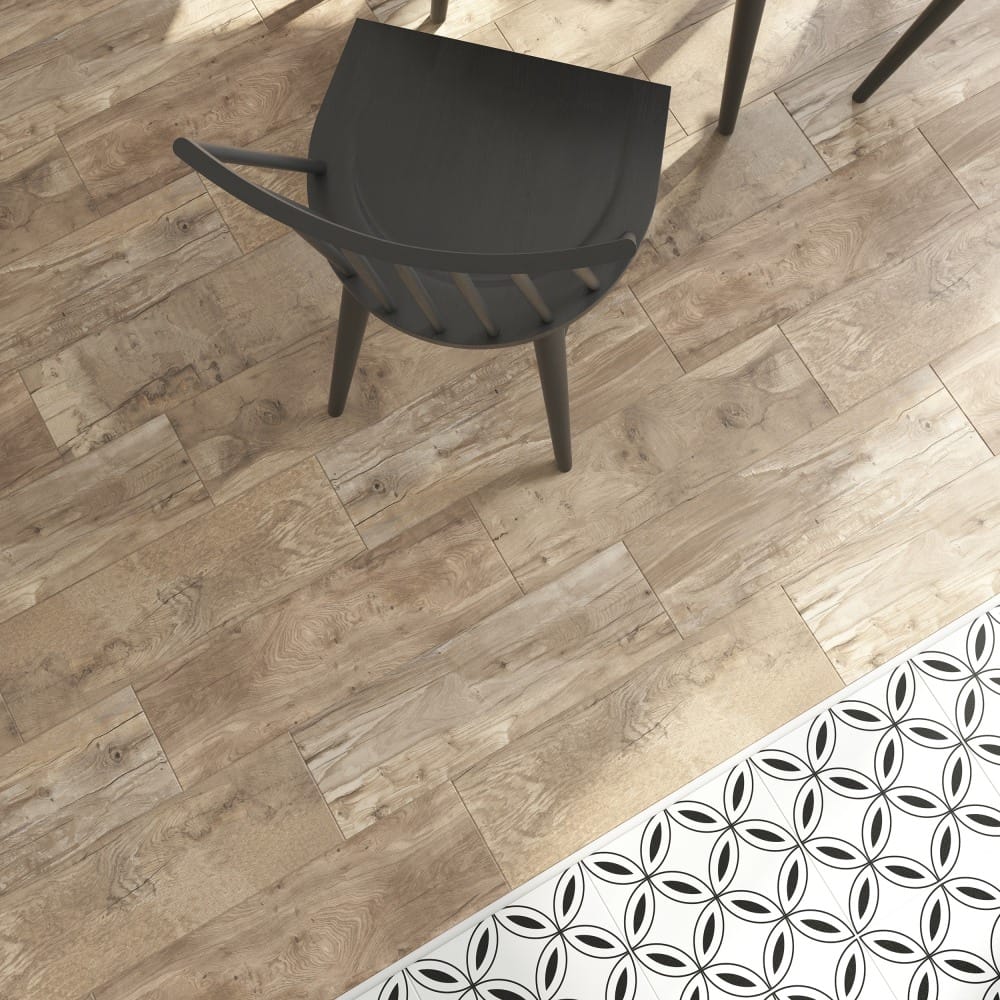 Керамогранит Harbourwood серый 18x60 Cersanit 16732