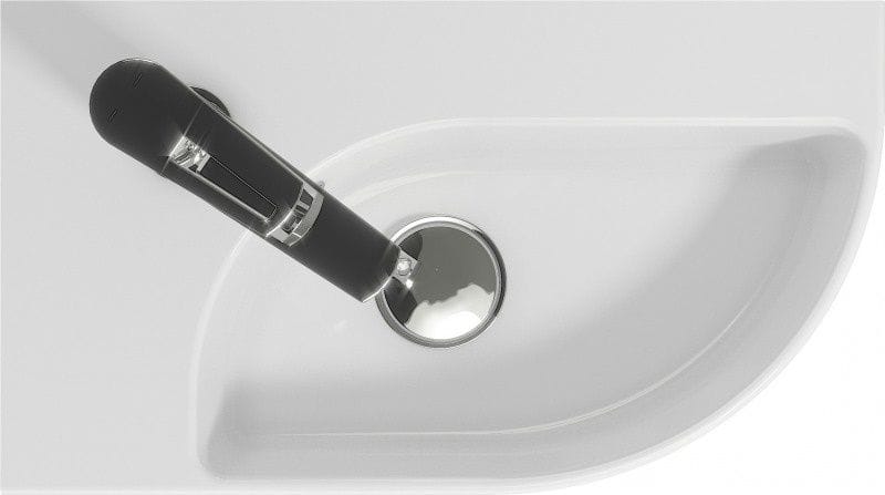 Умывальник Cameo 45 белый левый Cersanit 63405