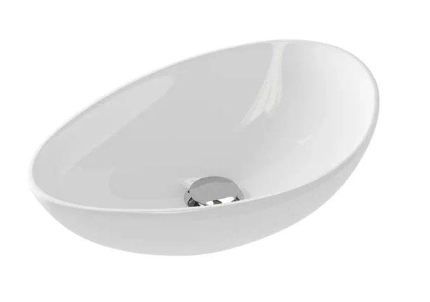 Умывальник Moduo Leaf ассиметричная на столешницу 55 Cersanit 63571