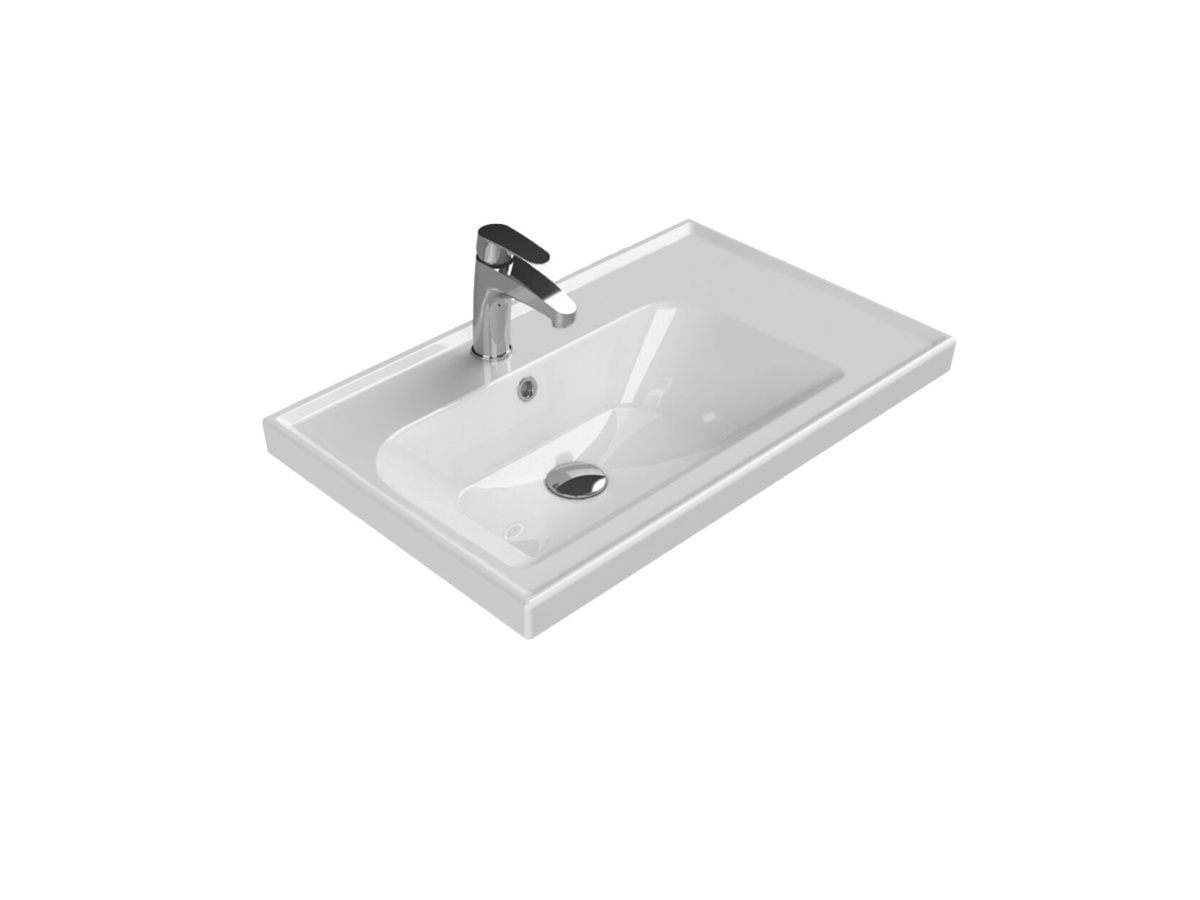 Умывальник Frame 70 белый CeraStyle VB015K42U00