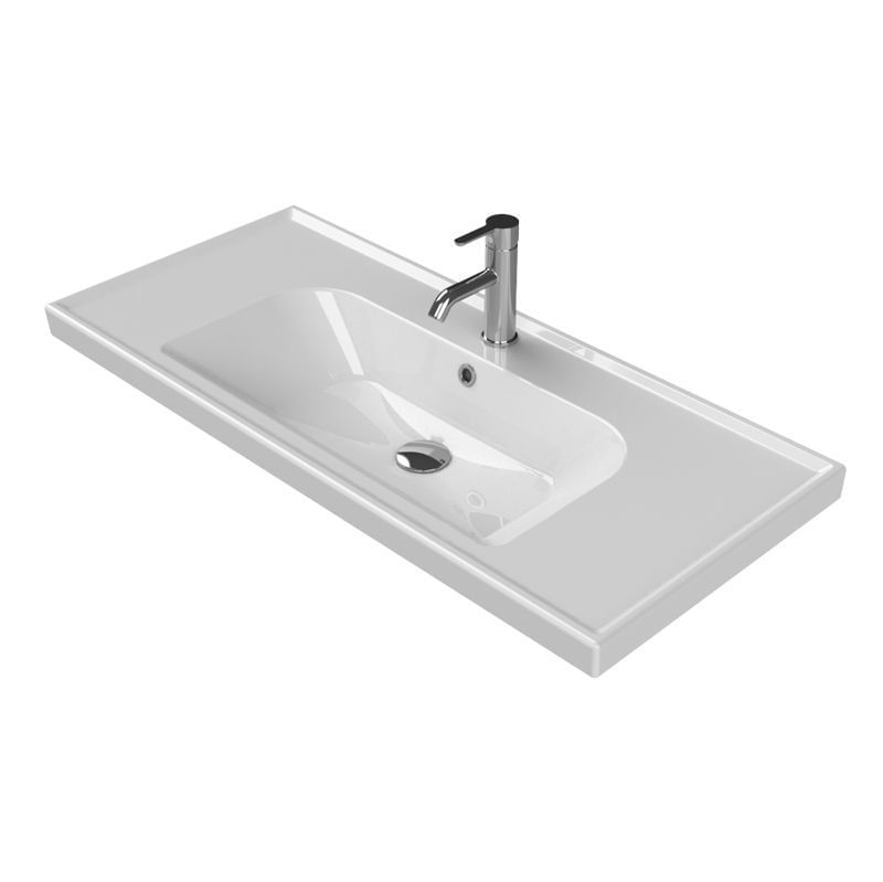 Умывальник Frame 100 белый CeraStyle VB015A02U00