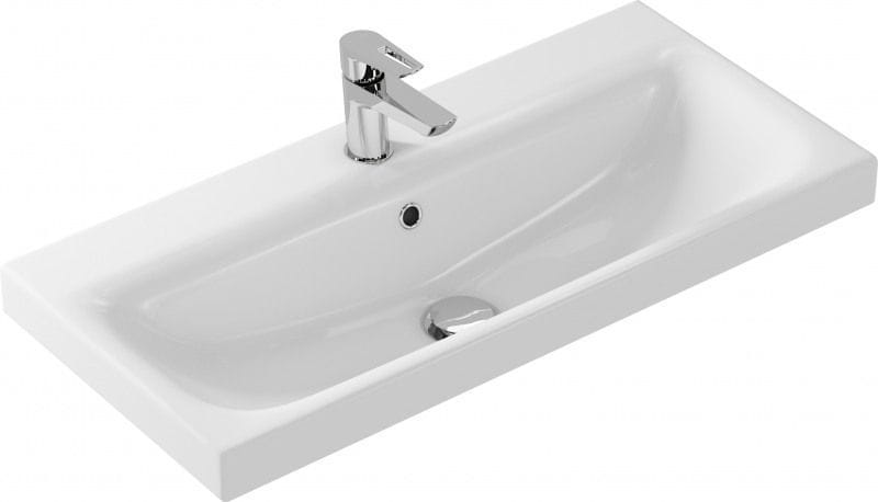 Умывальник на тумбу Moduo 80 slim Cersanit S-UM-MOD80SL/1