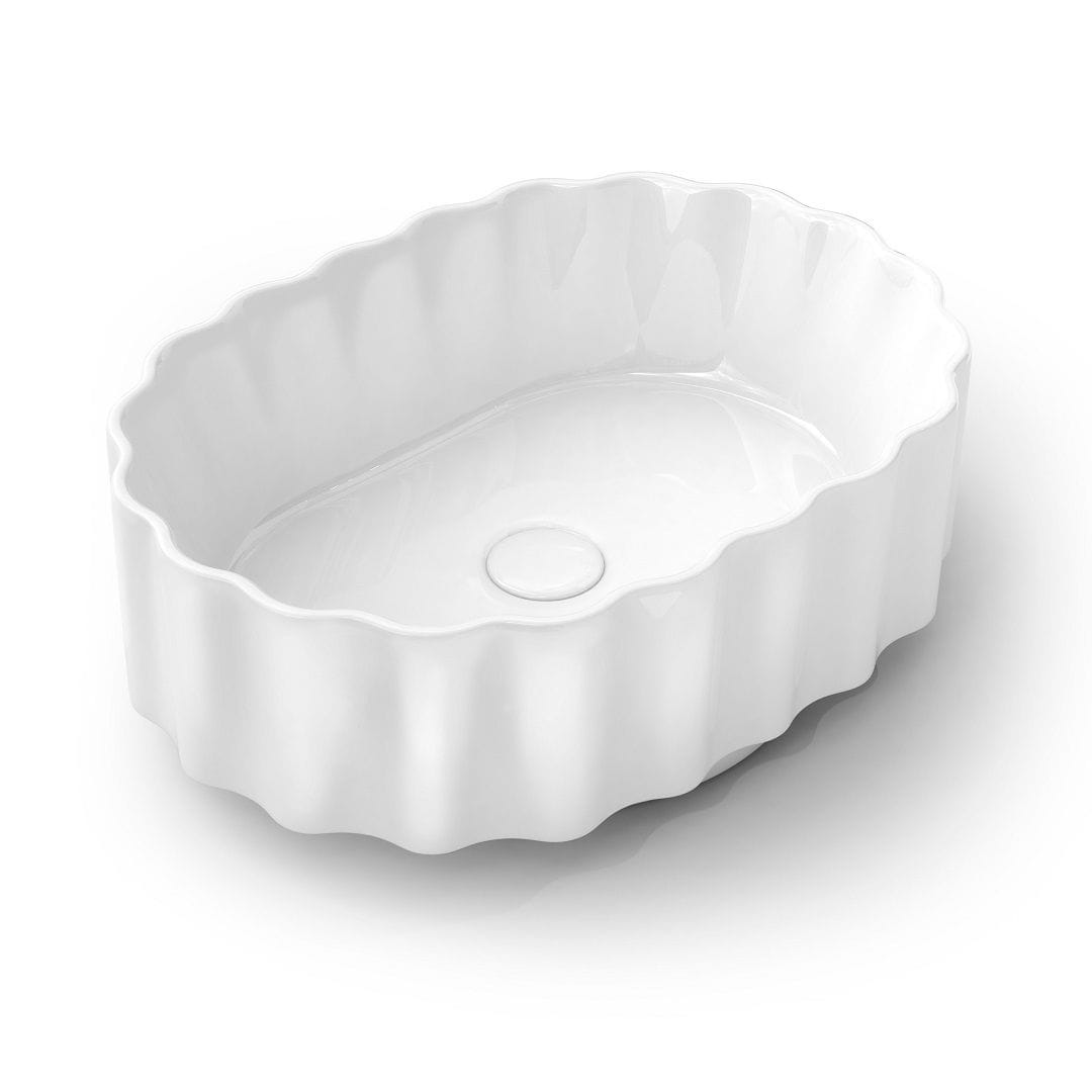 Умывальник Conchiglia 50 белый глянец Kerama Marazzi CC.wb.50\WHT