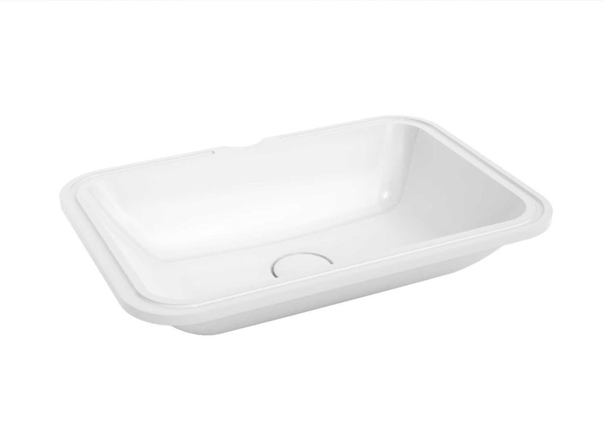 Умывальник врезной Plaza 55х36 белый Kerama Marazzi PLR.wbu.55