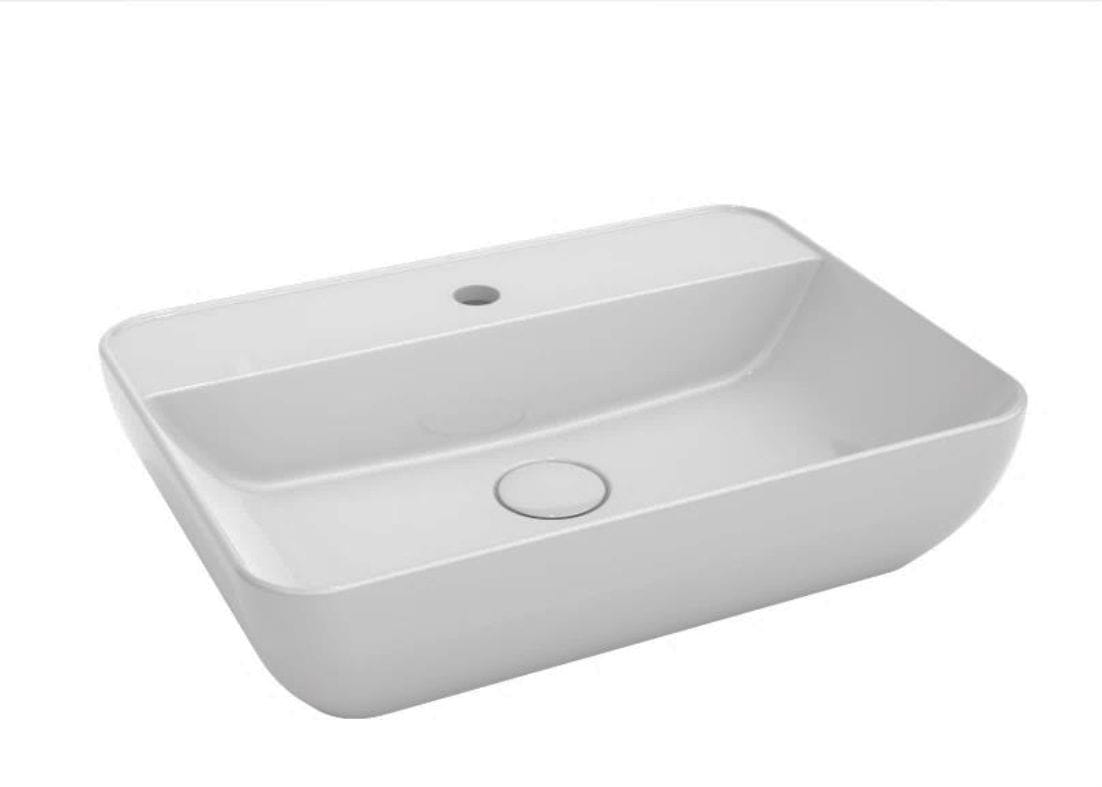 Умывальник накладной Plaza 55х40 белый Kerama Marazzi PLR.wb.55.1