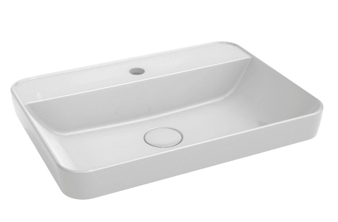 Умывальник врезной Plaza 55x40 белый Kerama Marazzi PLR.wbi.55.1