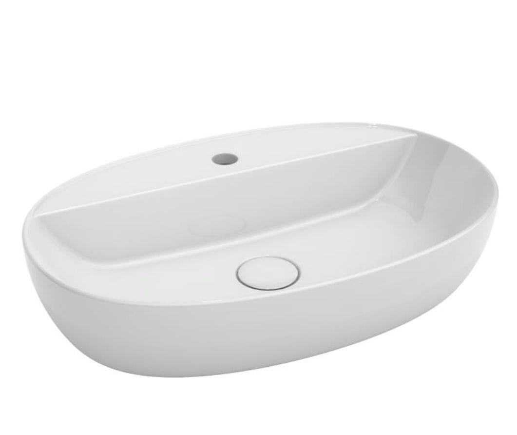 Умывальник накладной Plaza 60х40 белый Kerama Marazzi PLR.wb.60.1