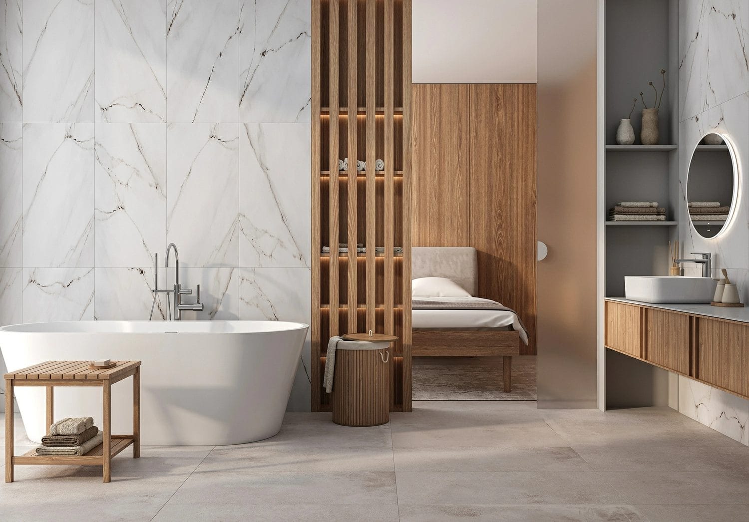 Керамогранит Ultra серый 45x90 Cersanit 4690311141576