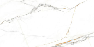 Керамогранит Calacatta Milan белый полированный, 60x120 Laparet